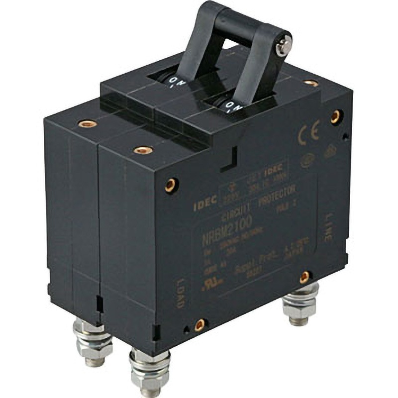 NRBM2100-20AAA NRBM形 サーキットプロテクタ IDEC(和泉電気) AC250/DC65V 極数2 20A