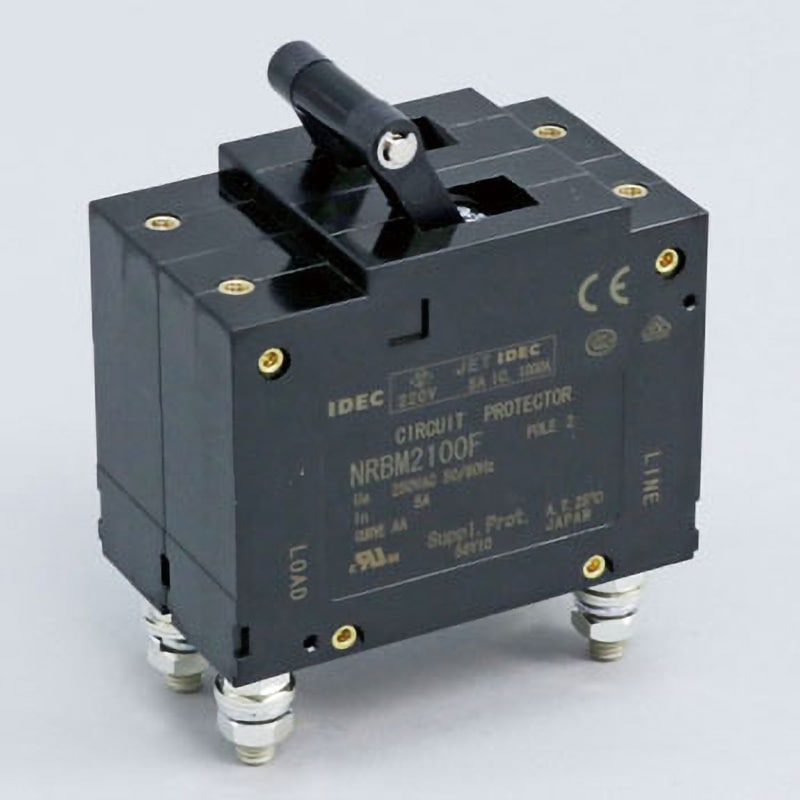 NRBM2100F-5AAA NRBM形 サーキットプロテクタ IDEC(和泉電気) AC250/DC65V 極数2 5A