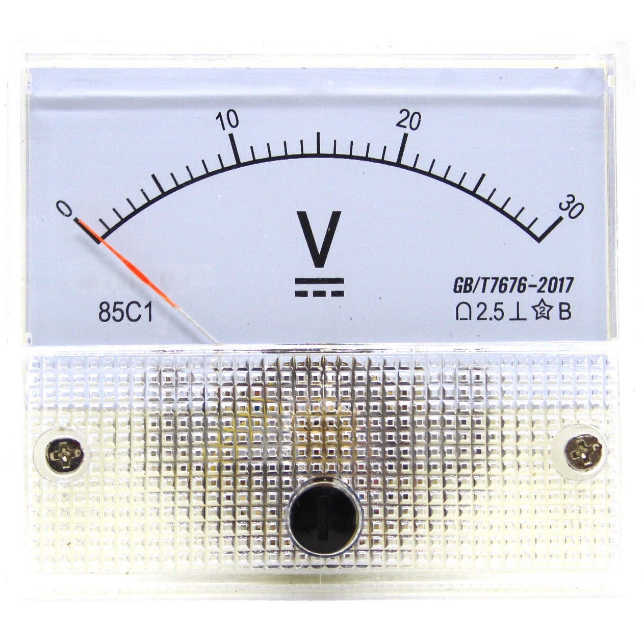 HD1-DC50V-CK アナログ電圧計 はくでん 測定範囲0-50V HD1-DC50V-CK