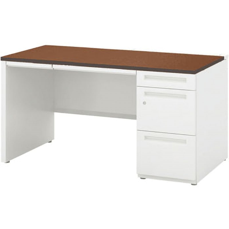 5-111-2005 スカエナ Kタイプ 片袖デスク パネル脚(シリンダ錠) 内田洋行 高さ720mm幅1000mm奥行600mm  5-111-2005 42,237円