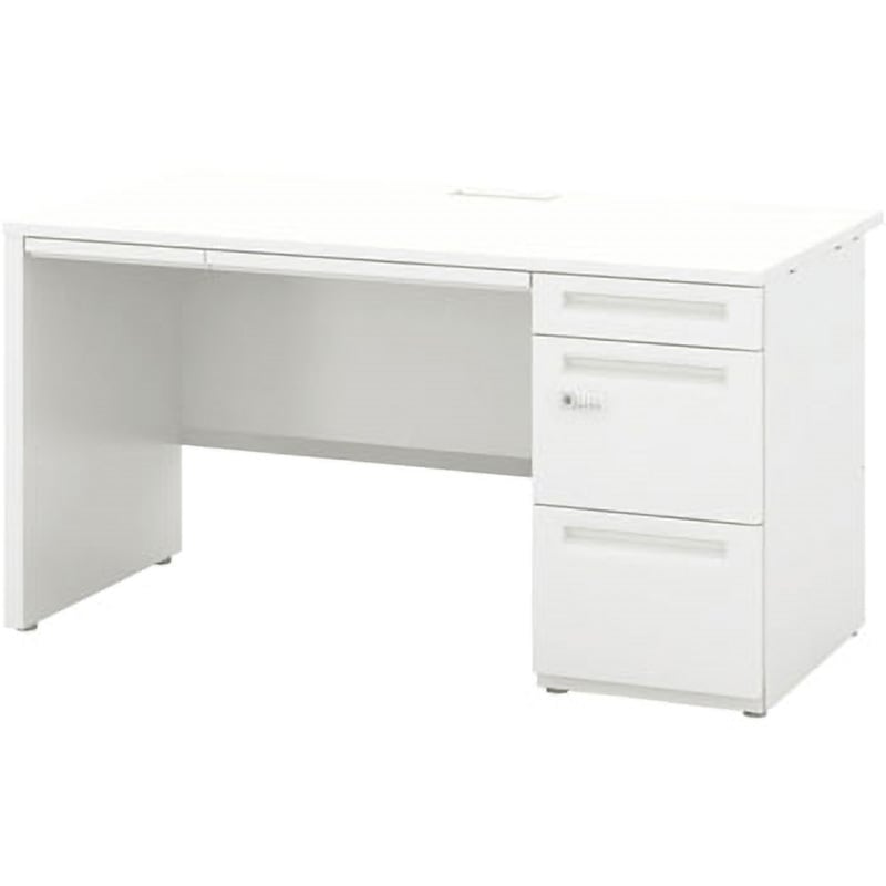 5-111-2350 スカエナ Sタイプ 片袖デスク パネル脚(ダイヤル錠) 内田洋行 高さ720mm幅1000mm奥行600mm  5-111-2350