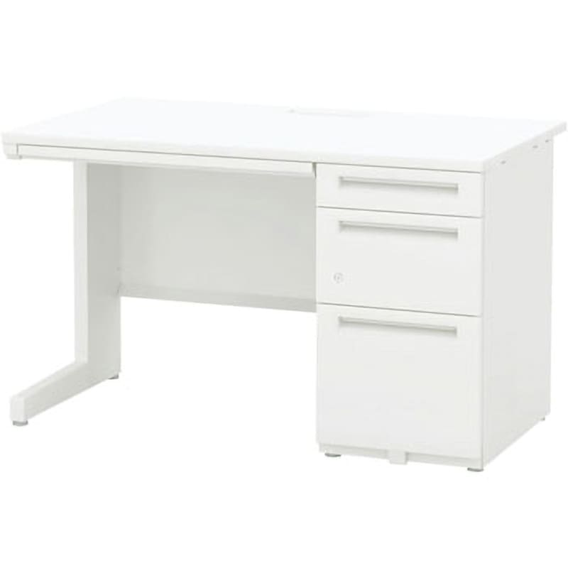 5-110-5870 スカエナ Sタイプ 片袖デスク(シリンダ錠) 内田洋行 高さ