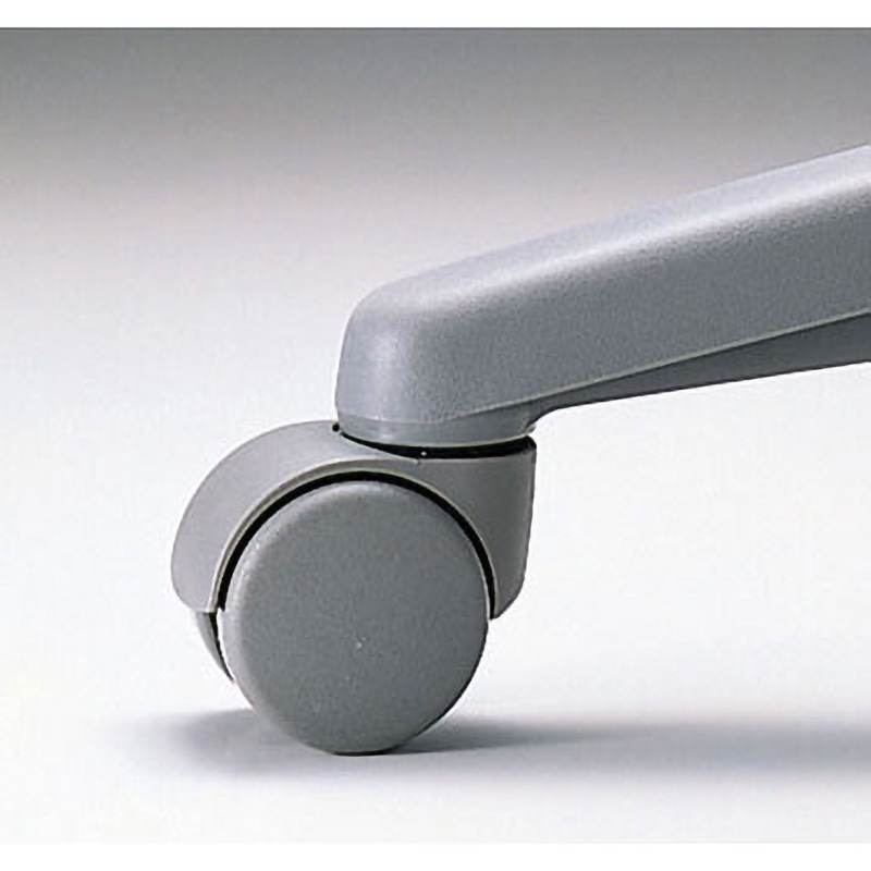 内田洋行 AJチェア ヘッドレスト無 ハンガー無 肘無し ウレタンキャスター ブラック×ライトグレー 1脚(メーカー直送) 5-372-502G AJCHAIR2(AJチェア2) 肘なし ヘッドレスト・ジャケット