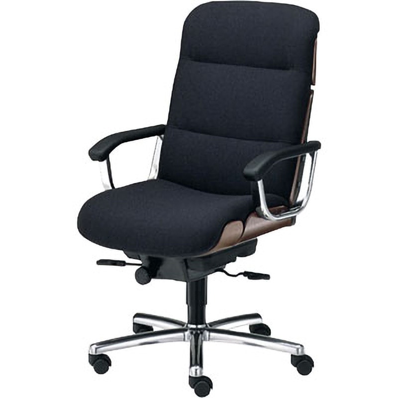 役員用チェア EX-600シリーズ_背ウォールナット色タイプ 内田洋行