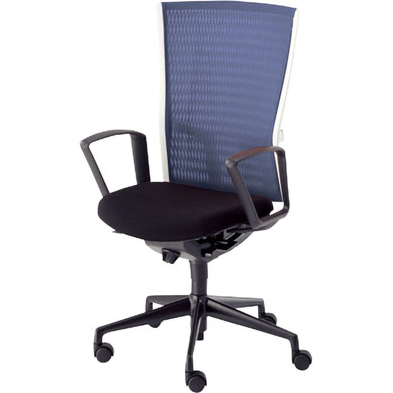 内田洋行 アクトディアチェア(Actdia) AA-110B 背ヌード ミドルバック ブラックメッシュ T型肘 ナイロンキャスタータイプ 内田洋行⁄UCHIDA アクトディア⁄Actdia 品番AA3-110B 5-345-1106