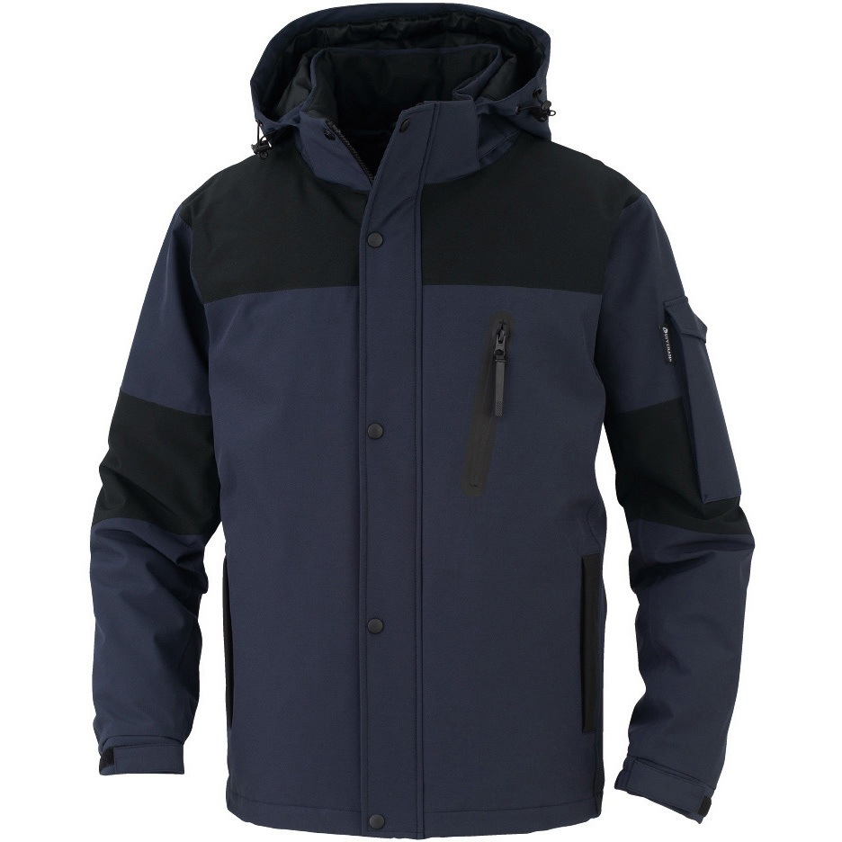 DR-6800 ストレッチ透湿防水 防寒ジャケット コーコス信岡 ネイビー色 3XL  DR-6800