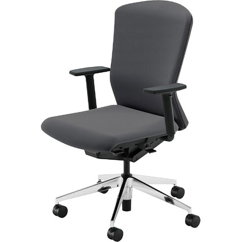 5-354-7212 Elfie(エルフィ)/ELA2_クロスバック_ブラックフレーム_ハイバック 1台 内田洋行 【通販モノタロウ】