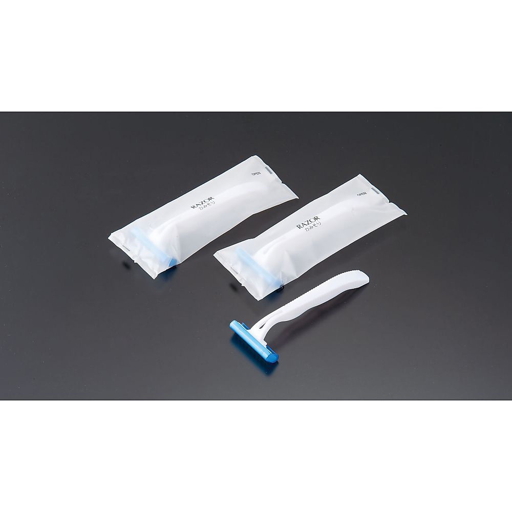 ZKM2001 カミソリ SB2枚刃 1箱500本入 1ケース(500本) オリエンタル刷子 【通販モノタロウ】