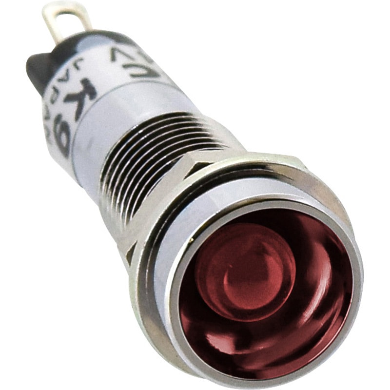 UPシリーズ LED式小形表示灯Φ8(丸平形 抵抗内蔵) IDEC(和泉電気