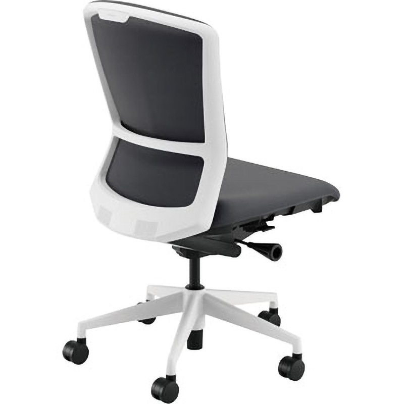 5-354-3012 Elfie(エルフィ)/ELA2_クロスバック_ホワイトフレーム_ハイバック 1台 内田洋行 【通販モノタロウ】