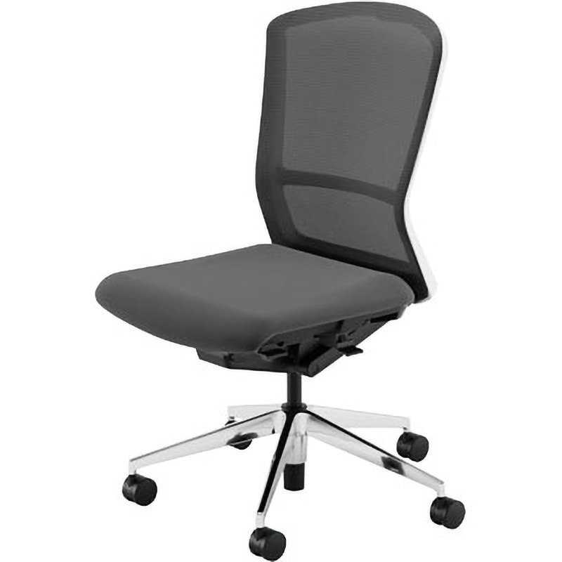 5-354-9022 Elfie(エルフィ)/ELA2_メッシュバック_ホワイトフレーム_ハイバック 1台 内田洋行 【通販モノタロウ】