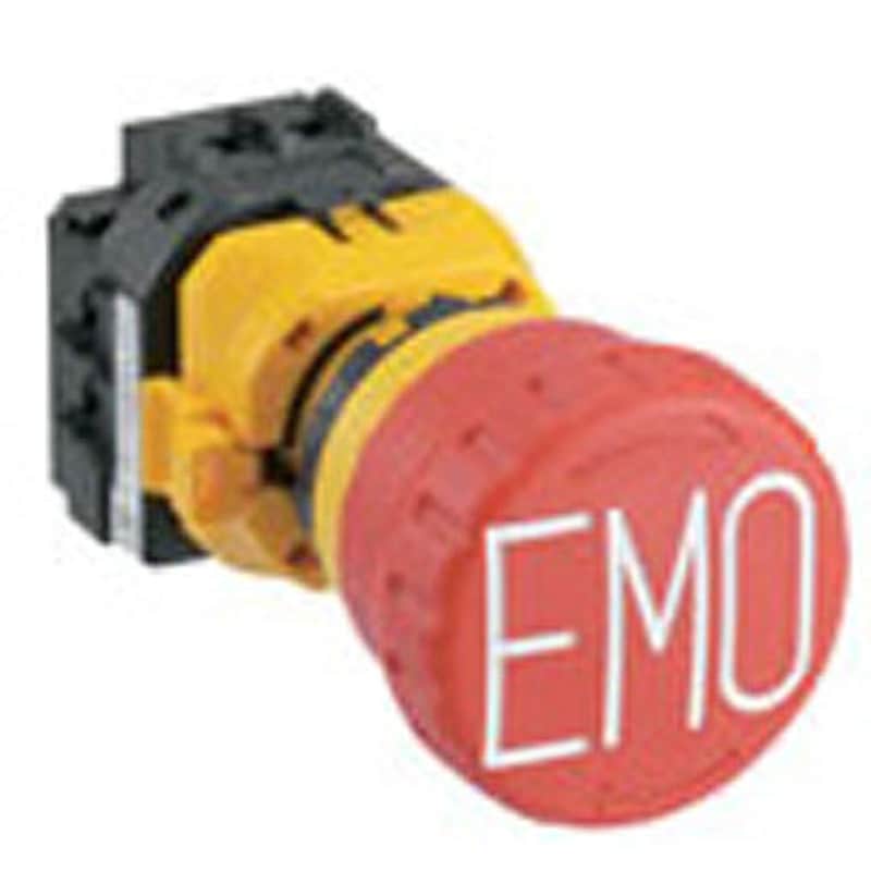 XW1E-BV422MFRH-EMO Φ22 XWシリーズ SEMI緊急遮断用(EMO