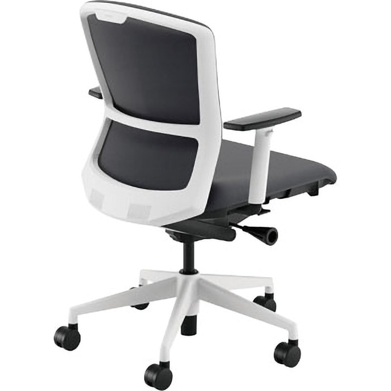 5-354-2212 Elfie(エルフィ)/ELA2_クロスバック_ホワイトフレーム_ミドルバック 1台 内田洋行 【通販モノタロウ】