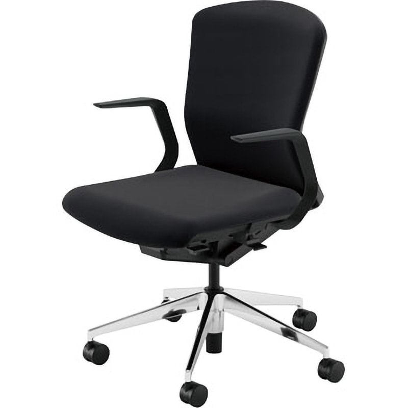 5-354-6110 Elfie(エルフィ)/ELA2_クロスバック_ブラックフレーム_ミドルバック 1台 内田洋行 【通販モノタロウ】