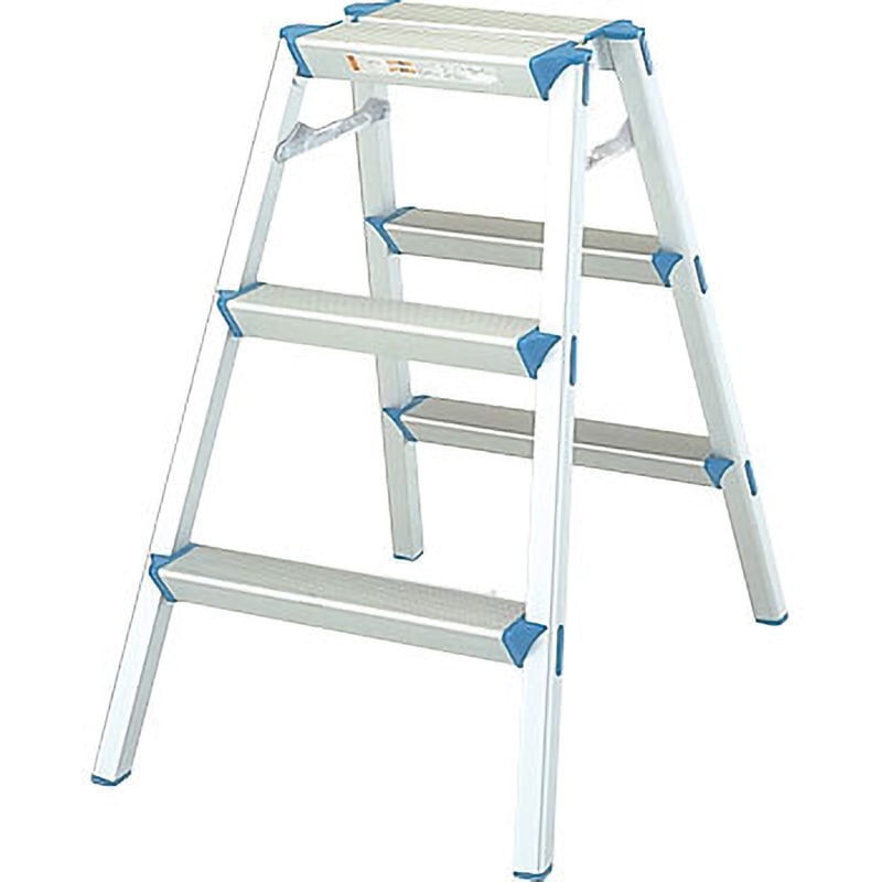 PFW-79A アルミニウム合金製踏台(天板幅広タイプ) PFW型 ピカコーポレイション 3段 天板寸法・幅288mm天板寸法・奥行258mm天板高さ0.79m