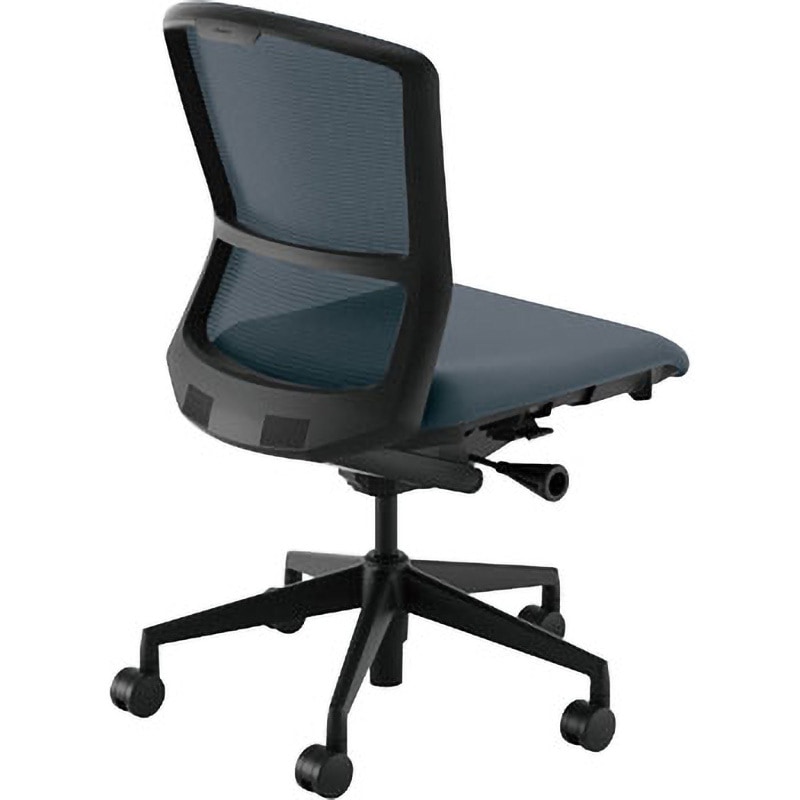 5-354-0023 Elfie(エルフィ)/ELA2_メッシュバック_ブラックフレーム_ミドルバック 1台 内田洋行 【通販モノタロウ】