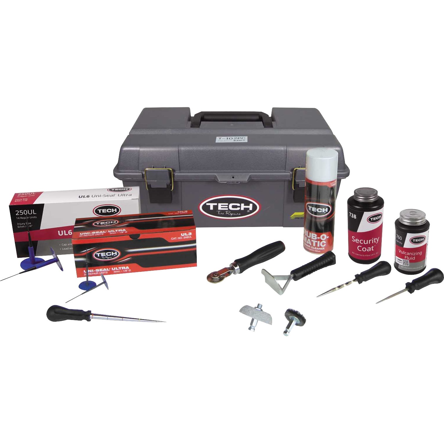 T-102PC ユニシールUL・PCセット(クイックチャック) 1セット TECH 【通販モノタロウ】