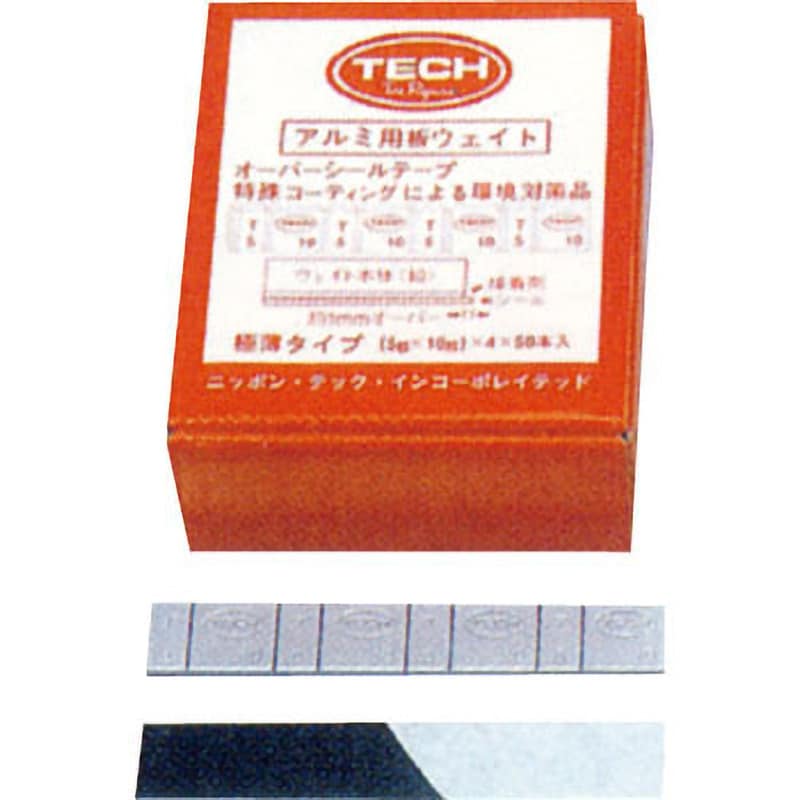 鉛製貼付ウエイト TECH 貼り付けウエイト 【通販モノタロウ】