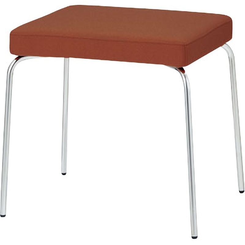 6-232-1805 ロビーチェア UL-108 スツール 内田洋行 高さ455mm幅430mm奥行360mm  6-232-1805