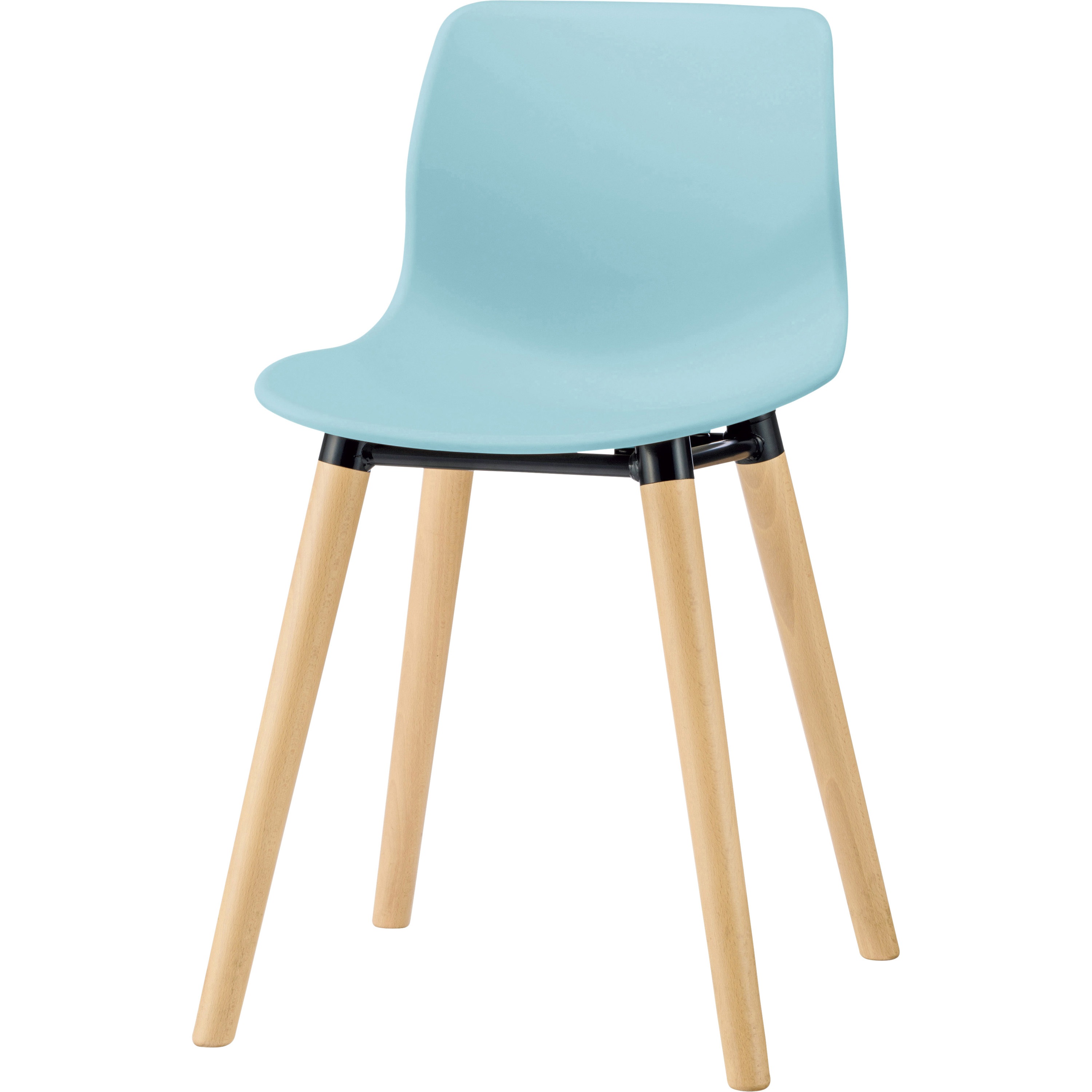 No.4860ND-LB ミーティングチェアー〈スピッツ〉 1脚 LION (ライオン事務器) 【通販モノタロウ】