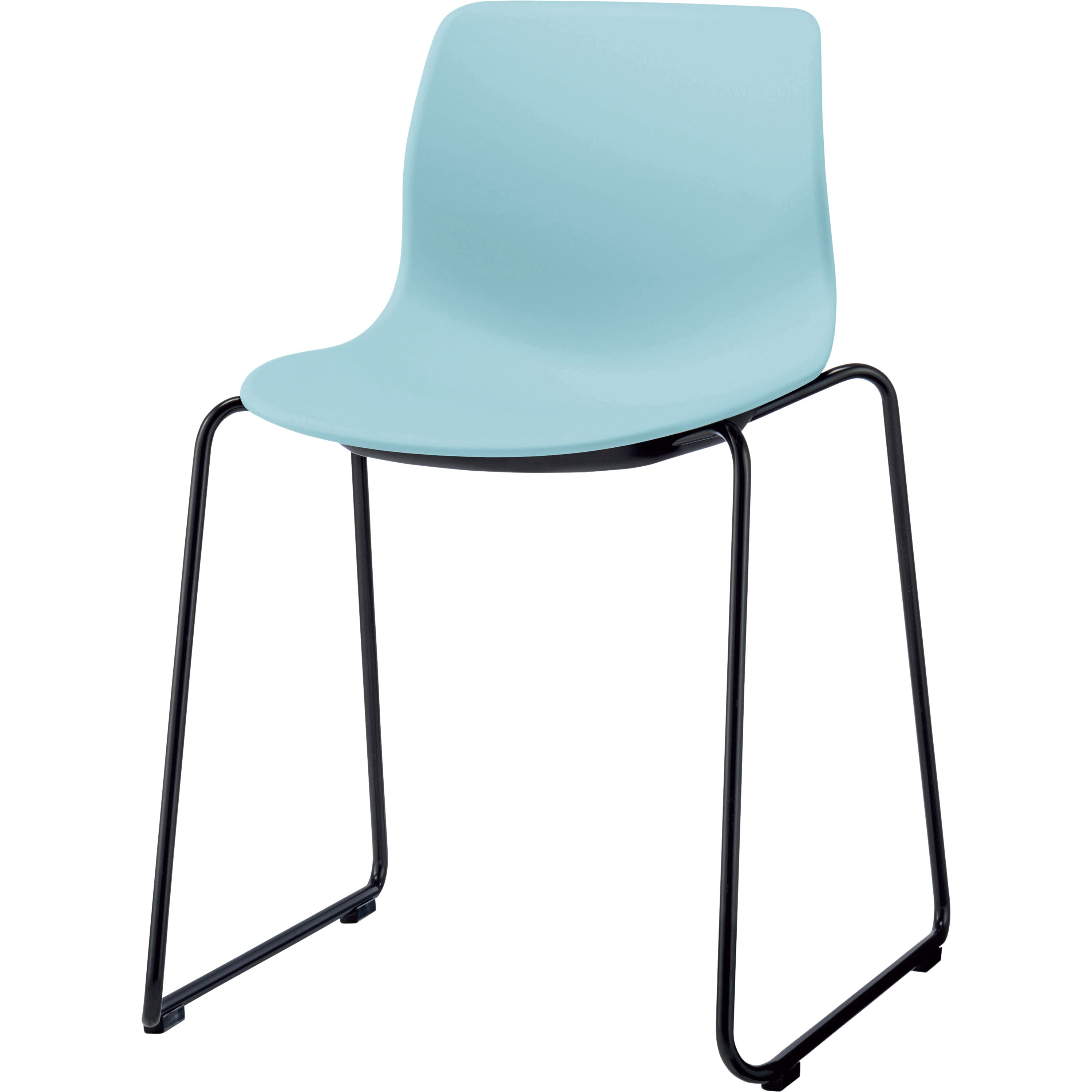 No.4882ND-LB ミーティングチェアー〈スピッツ〉 1脚 LION (ライオン事務器) 【通販モノタロウ】