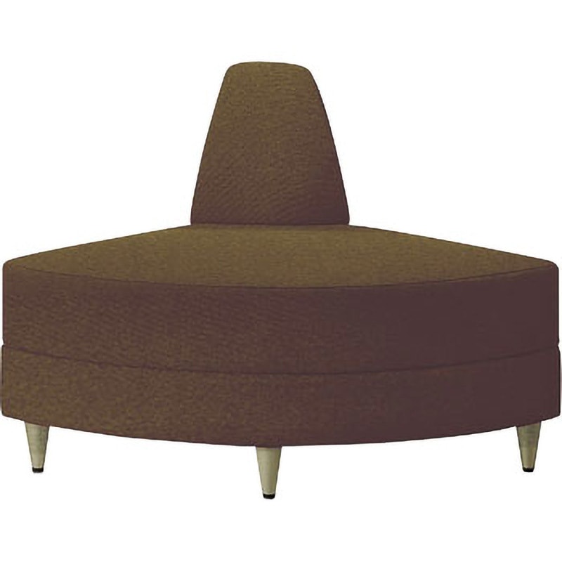 6-232-7203 ロビーチェア U-72N 内田洋行 高さ680mm幅730mm奥行730mm  6-232-7203