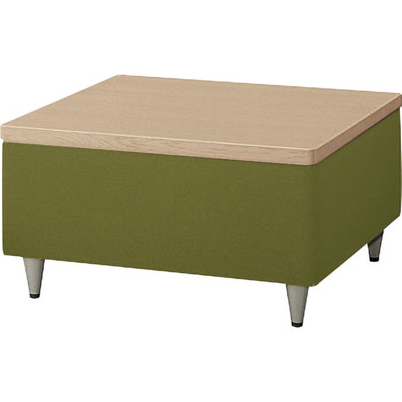 6-232-7708 コーナーテーブル U-77N 内田洋行 高さ380mm幅710mm奥行710mm  6-232-7708 60,390円