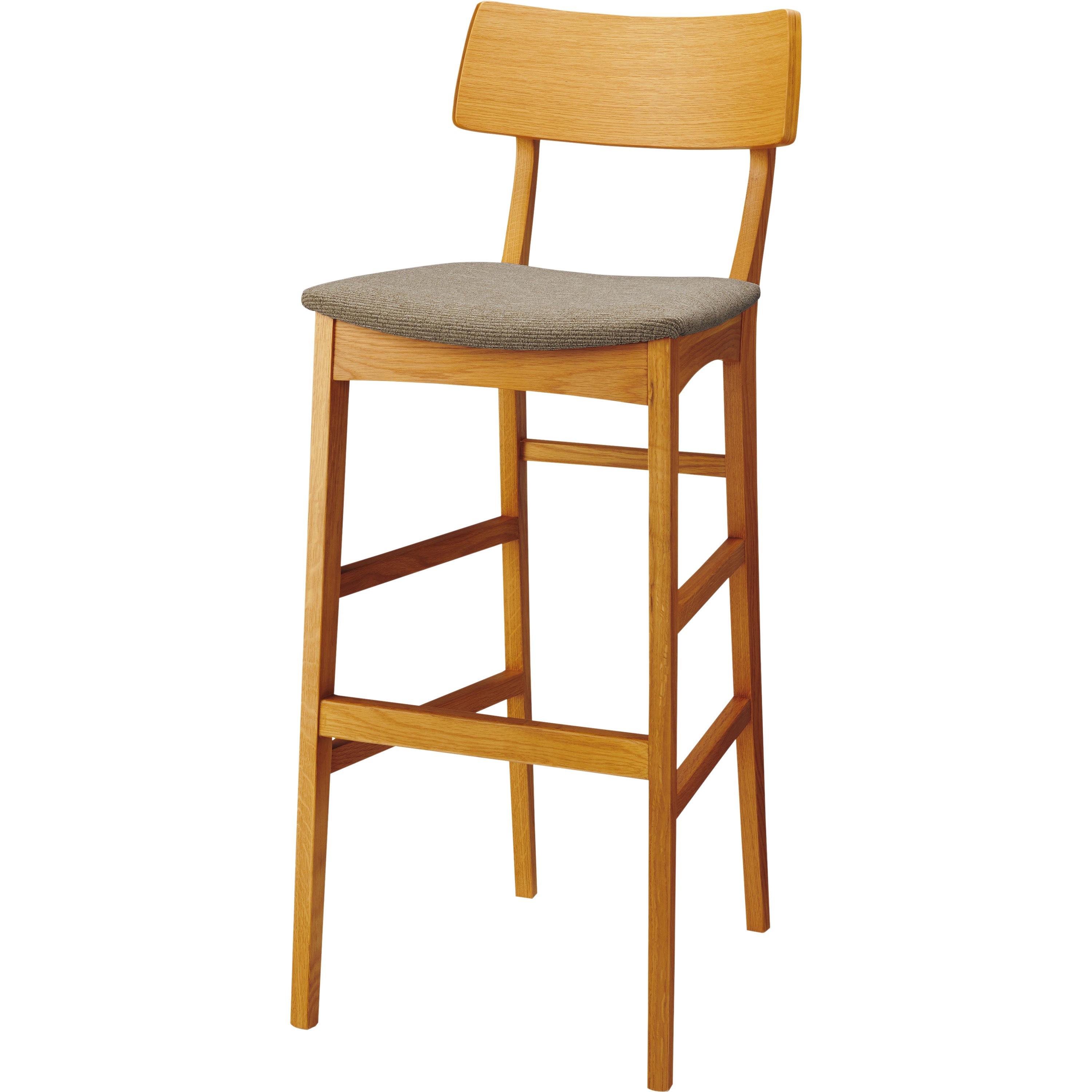 No.5155F(N) 木製チェアー 1脚 LION (ライオン事務器) 【通販モノタロウ】