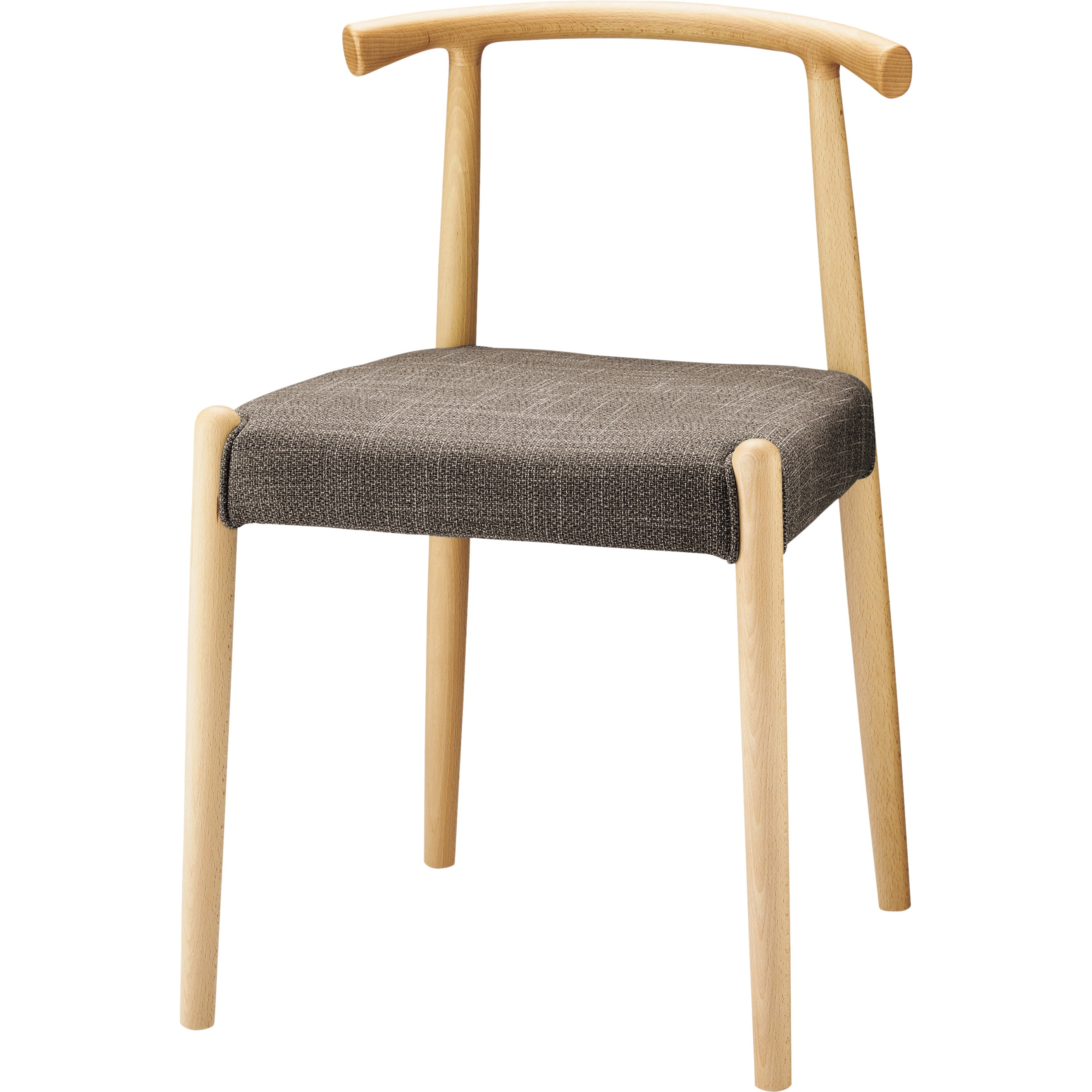 No.6510F(N) 木製チェアー 1脚 LION (ライオン事務器) 【通販モノタロウ】