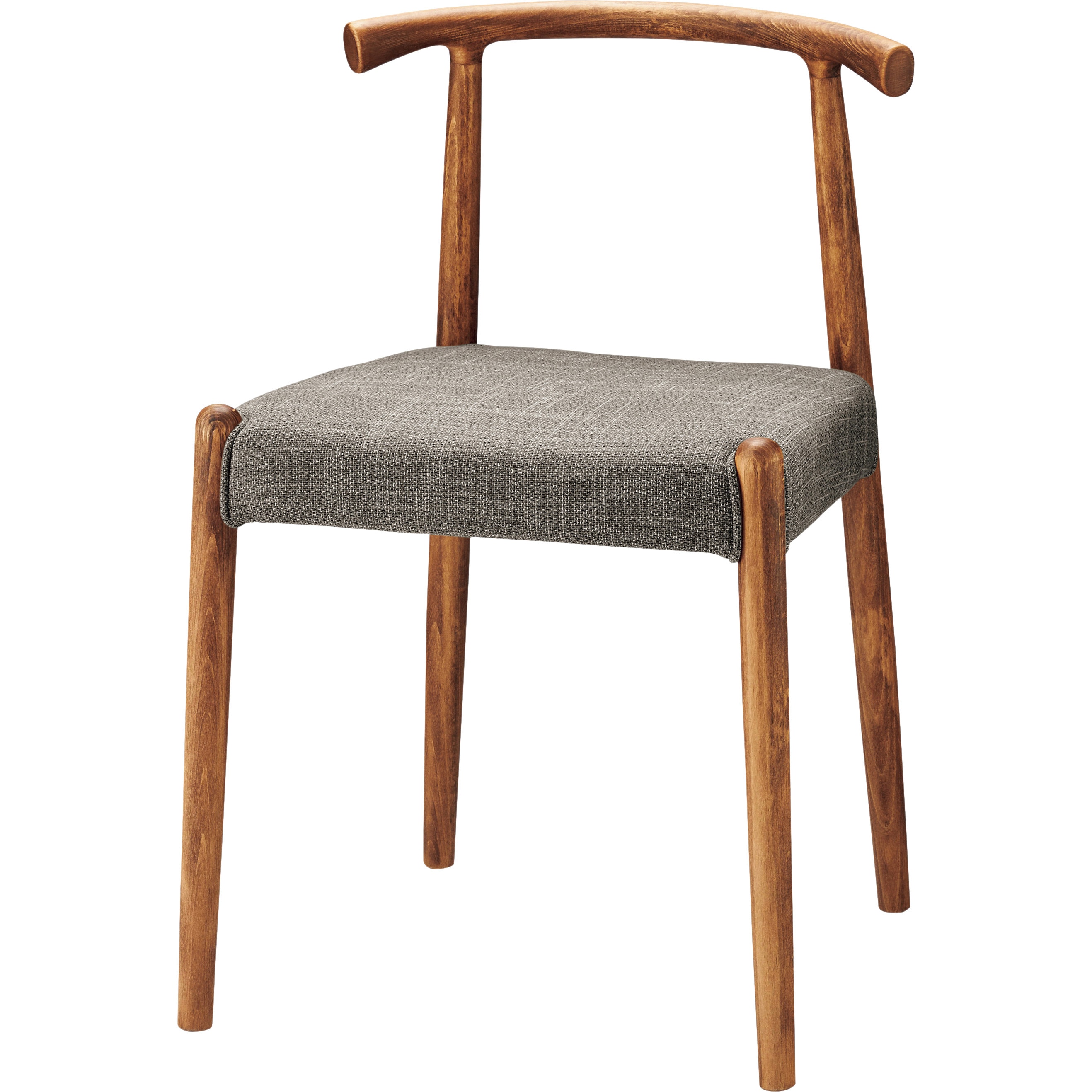 No.6510F(BR) 木製チェアー 1脚 LION (ライオン事務器) 【通販モノタロウ】