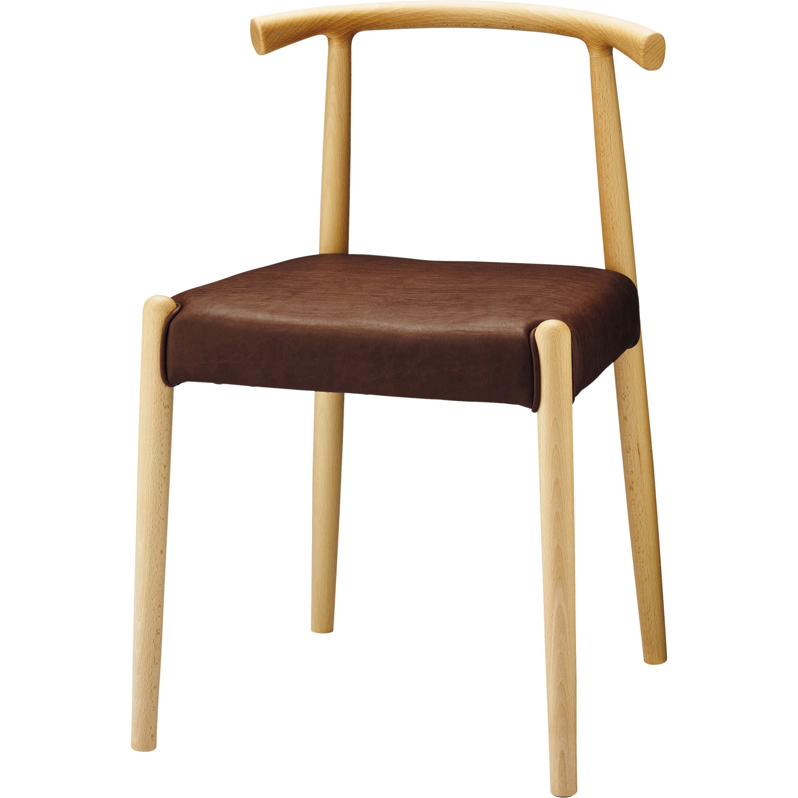 No.6510S(N) 木製チェアー 1脚 LION (ライオン事務器) 【通販モノタロウ】