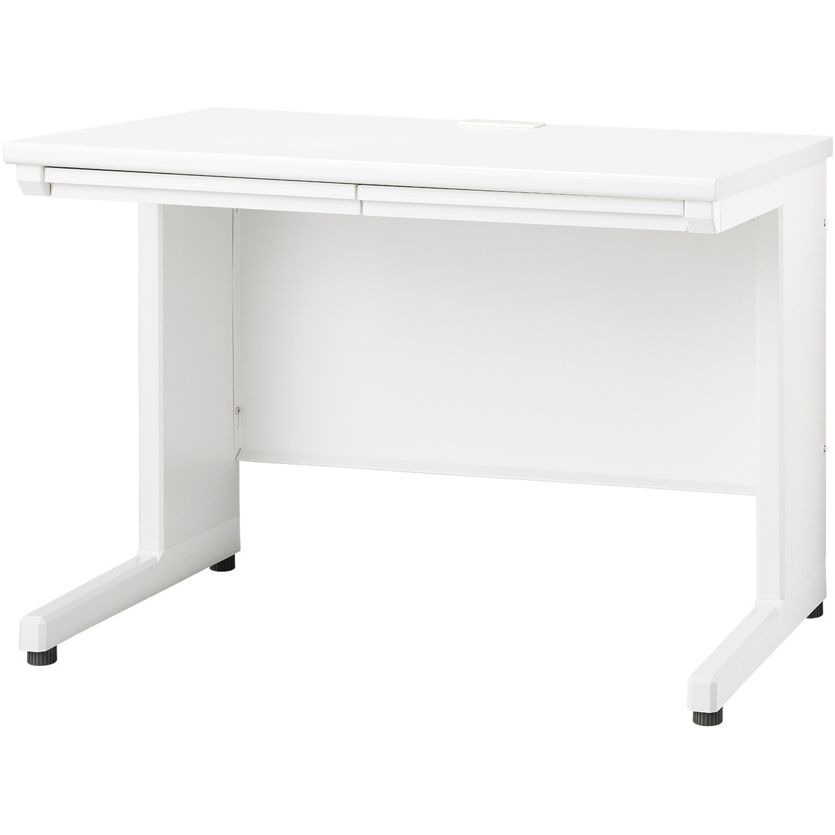 DL-M106F-WW オフィスデスク 平机 1台 エランサ(ELANSA) 【通販モノタロウ】デスク・テーブル