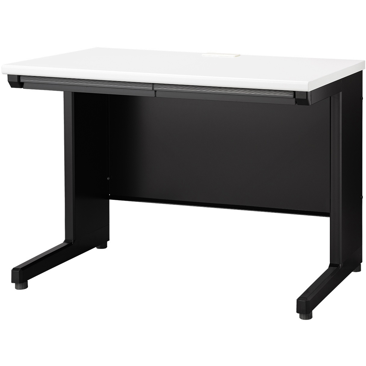 DL-M106F-BW オフィスデスク 平机 1台 エランサ(ELANSA) 【通販モノタロウ】デスク・テーブル