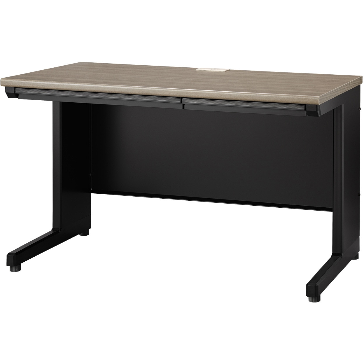 DL-M126F-BM オフィスデスク 平机 1台 エランサ(ELANSA) 【通販モノタロウ】