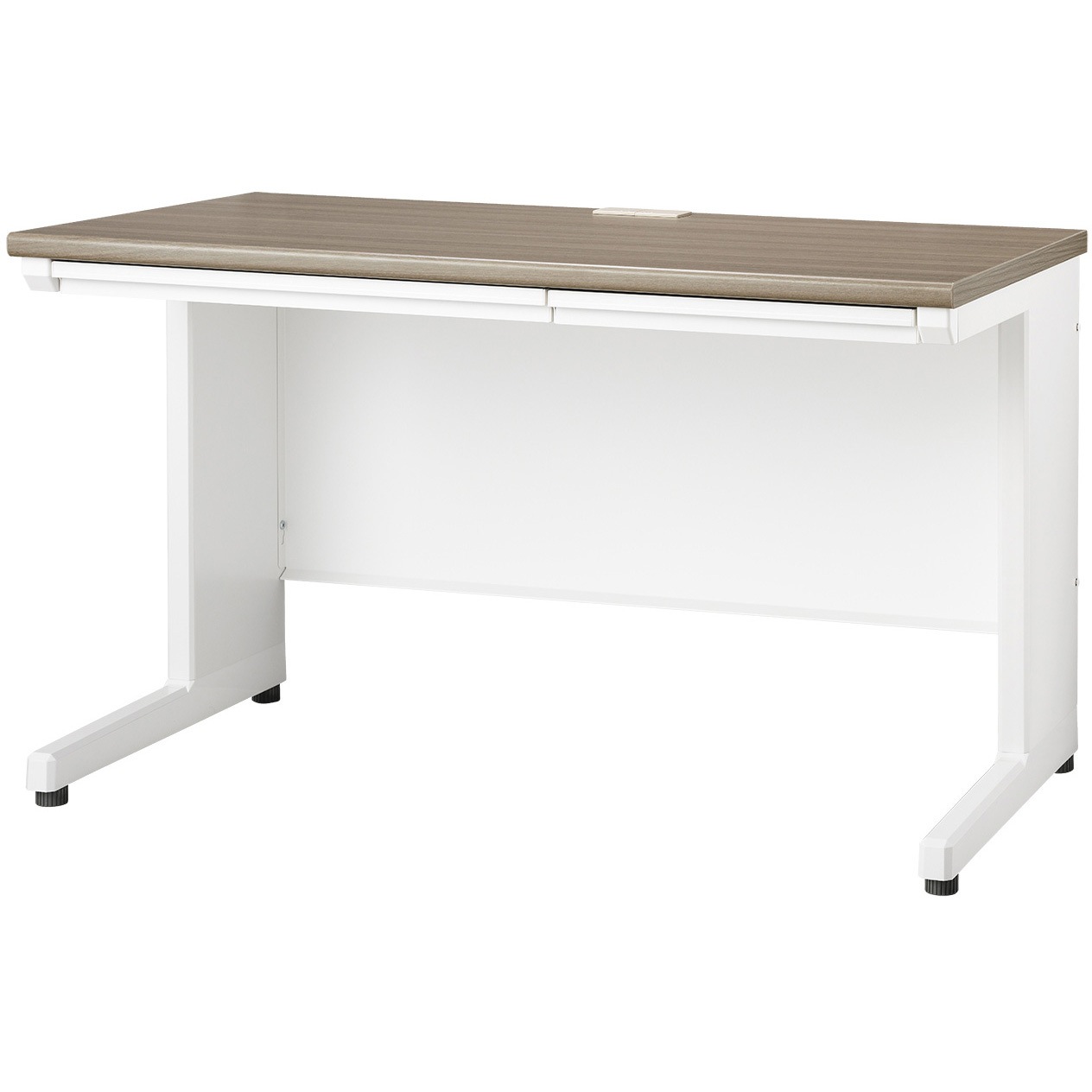 DL-M126F-WM オフィスデスク 平机 1台 エランサ(ELANSA) 【通販モノタロウ】