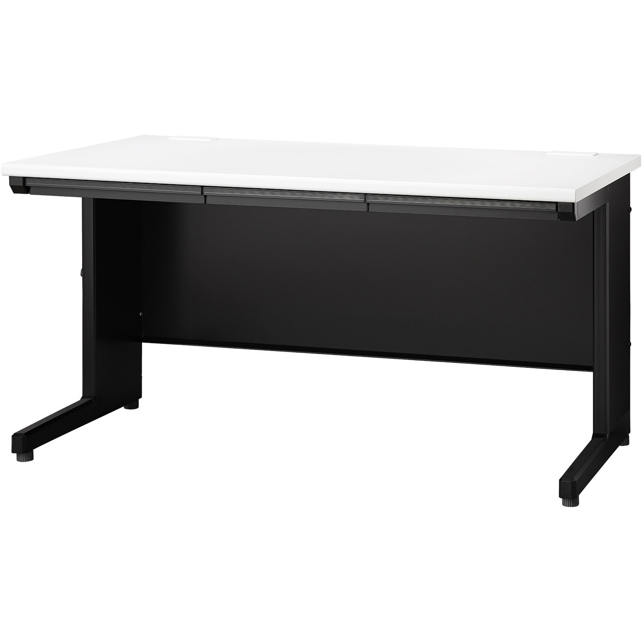 DL-M147F-BW オフィスデスク 平机 1台 エランサ(ELANSA) 【通販モノタロウ】