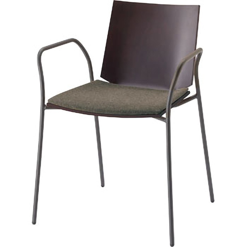 6-116-1425 Hazel(ヘーゼル) HZL-130MS 内田洋行 トープグレー   6-116-1425 28,386円