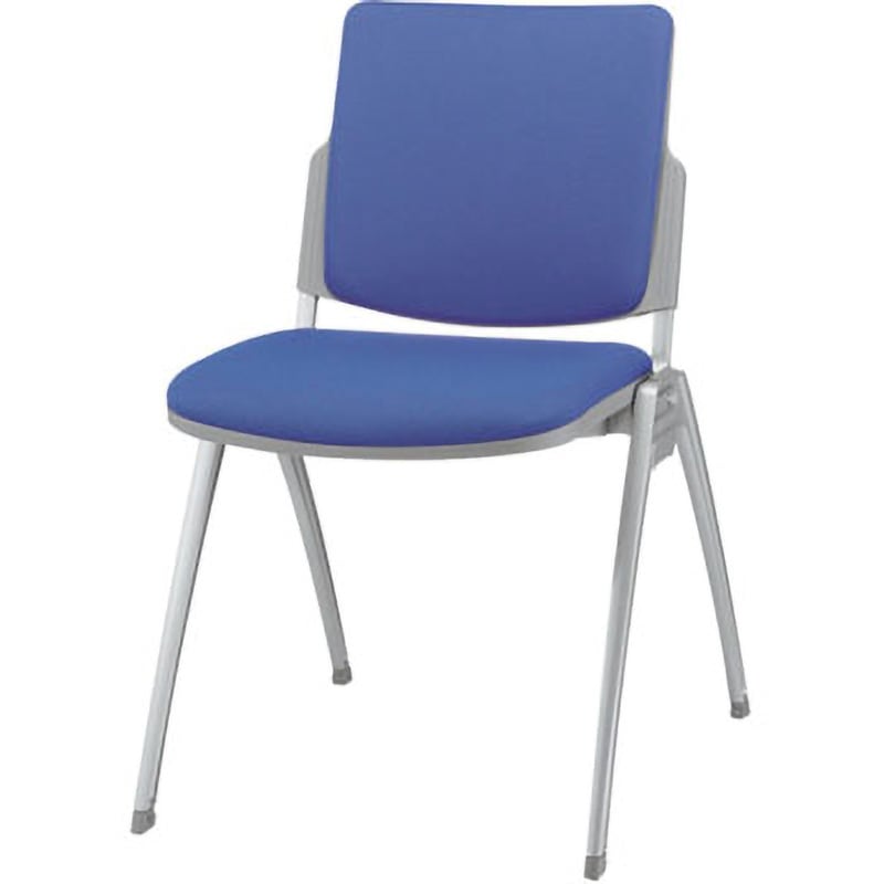 6-110-3061 ミーティングチェアMX-50 内田洋行 スモークグレー   6-110-3061