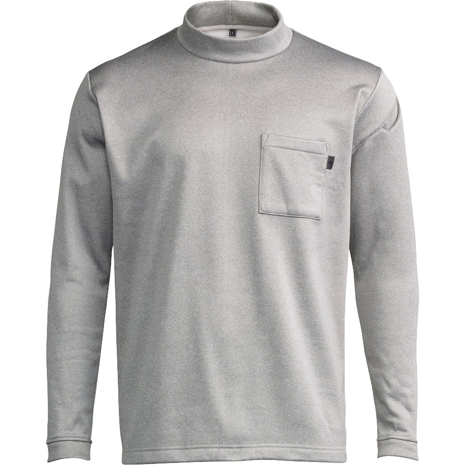 0452 0452ウォームフィットロングモックネックシャツ シンメン