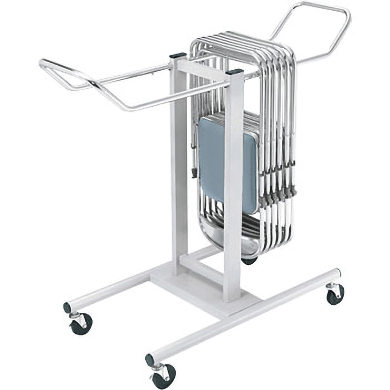 1-313-9142 固定ハンドル式 内田洋行 荷台寸法600×1307mm  1-313-9142