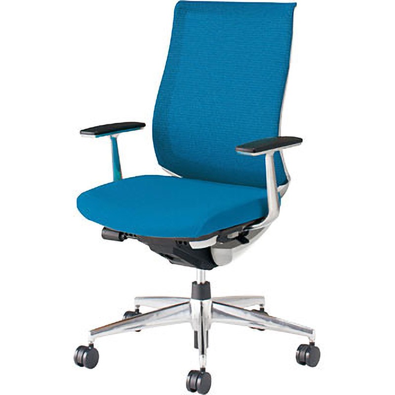 CR-A2841E1GMT4-VN オフィスチェアー ベゼル モデレートタイプ(配送・組立サービス付き) コクヨ ポリウレタン巻きキャスター 背 メッシュ 座 布 肘掛あり   CR-A2841E1GMT4-VN