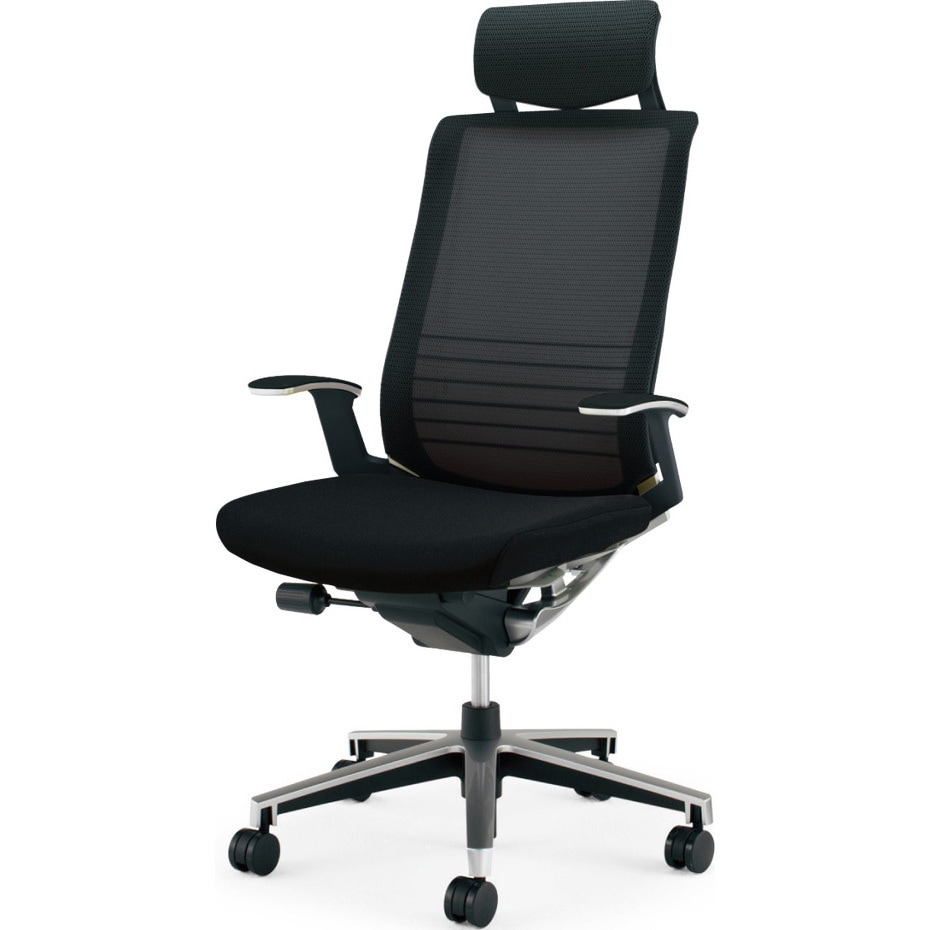 CR-GA2505E6GME6-V オフィスチェアー インスパイン ヘッドレスト付きタイプ(配送・組立サービス付き) コクヨ ポリウレタン巻きキャスター 背 メッシュ 座 布 肘掛あり   CR-GA2505E6GME6-V 109,890円