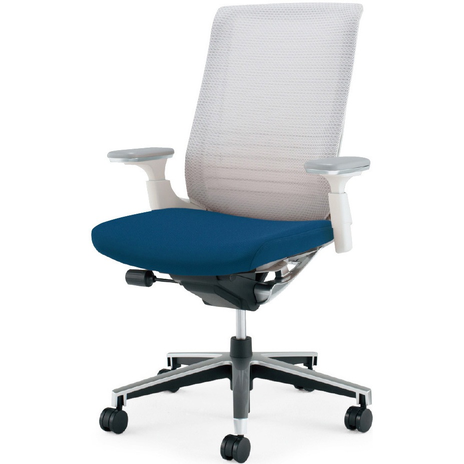 CR-GA2513E1GMT5-V オフィスチェアー インスパイン ハイバック(配送・組立サービス付き) コクヨ ポリウレタン巻きキャスター 背 メッシュ 座 布 可動肘   CR-GA2513E1GMT5-V