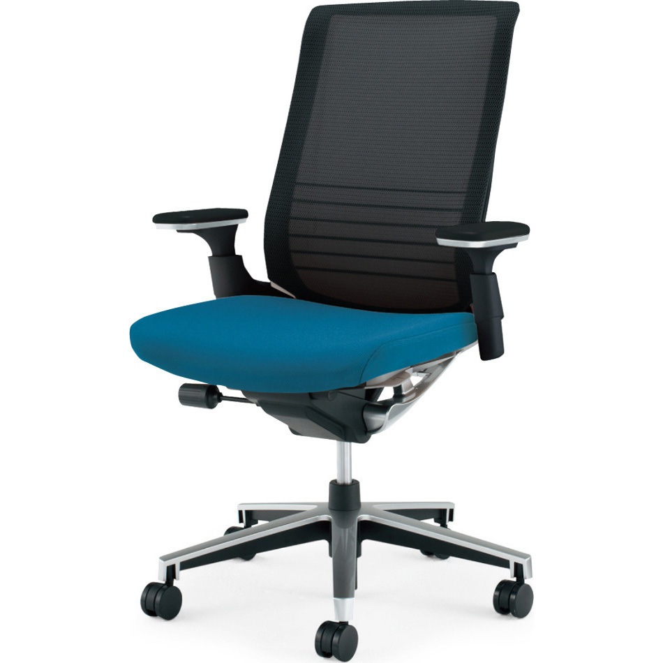 CR-GA2513E6GMT4-V オフィスチェアー インスパイン ハイバック(配送・組立サービス付き) コクヨ ポリウレタン巻きキャスター 背 メッシュ 座 布 可動肘   CR-GA2513E6GMT4-V