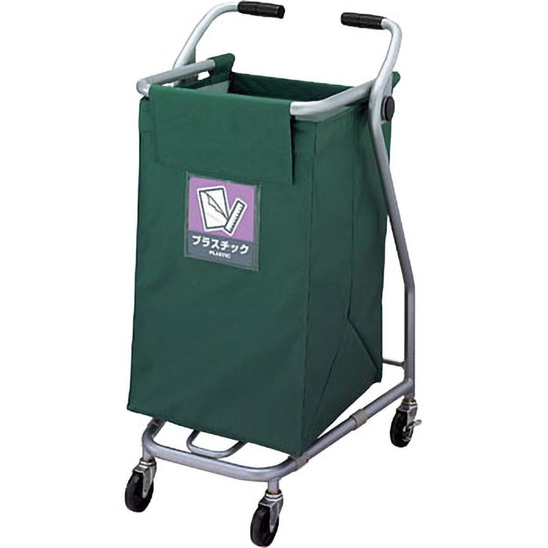 DK-30G ダストカート(ネスティングタイプ)(配送時組立サービス付き) コクヨ 容量100L グリーン色   DK-30G
