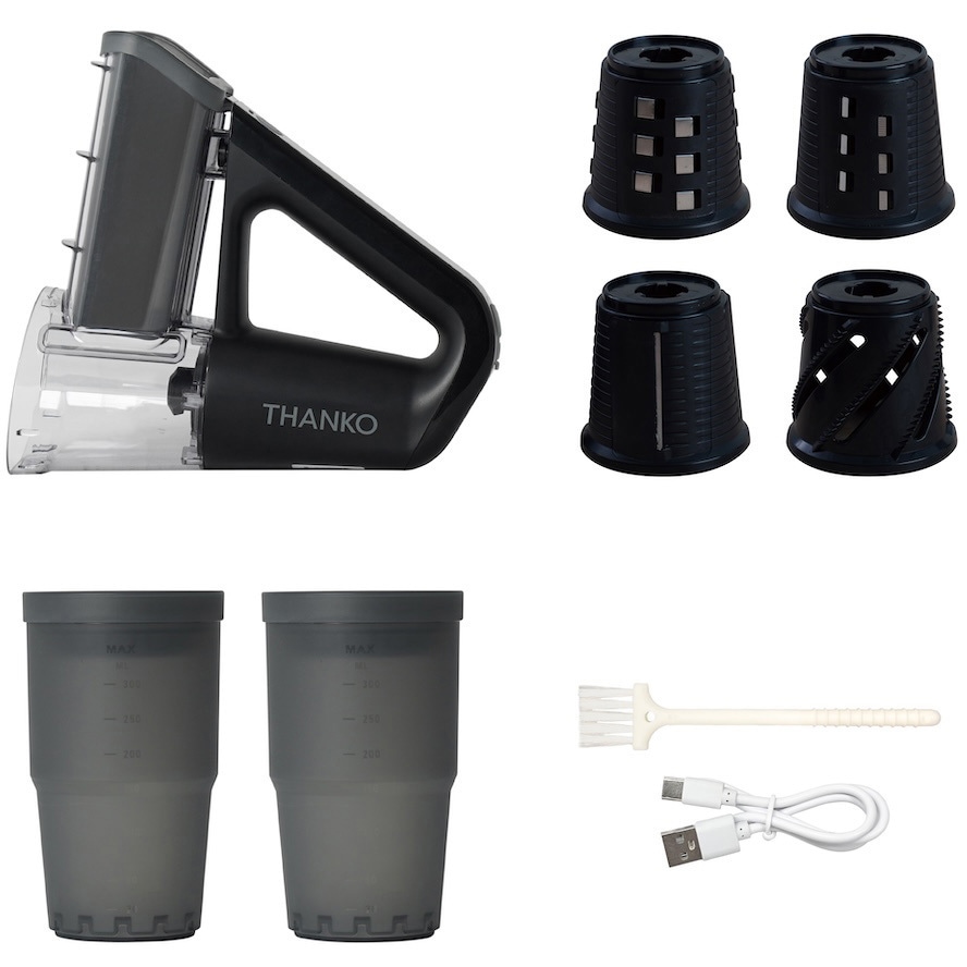 YKMC25HWH 本格千切りキャベツも作れる電動スライサー「オロスラ」 1個 サンコー 【通販モノタロウ】