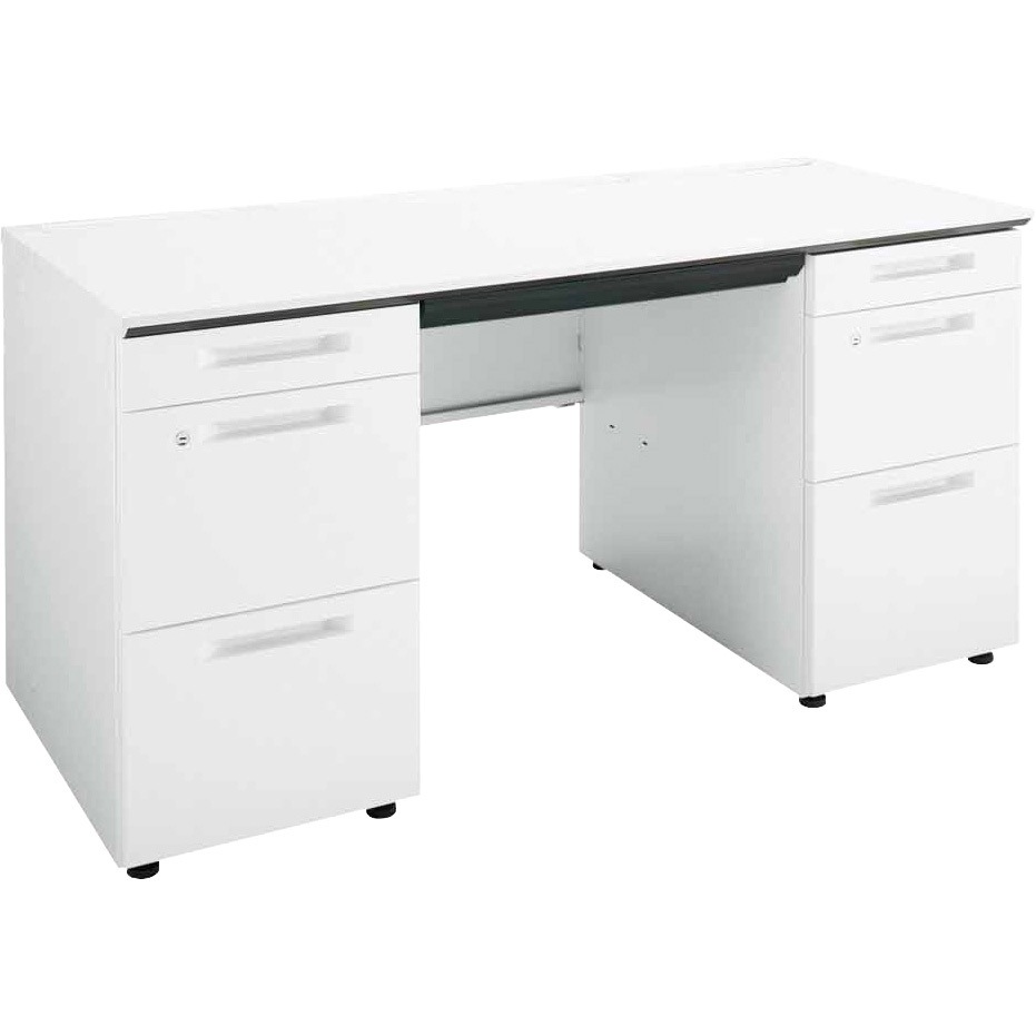 SD-ISN146CABSPAWN3 ISデスクシステム 両袖デスクA4B4(配送・組立サービス付き) コクヨ 組立・設置・取付 高さ720mm幅1400mm奥行600mm  SD-ISN146CABSPAWN3 60,390円