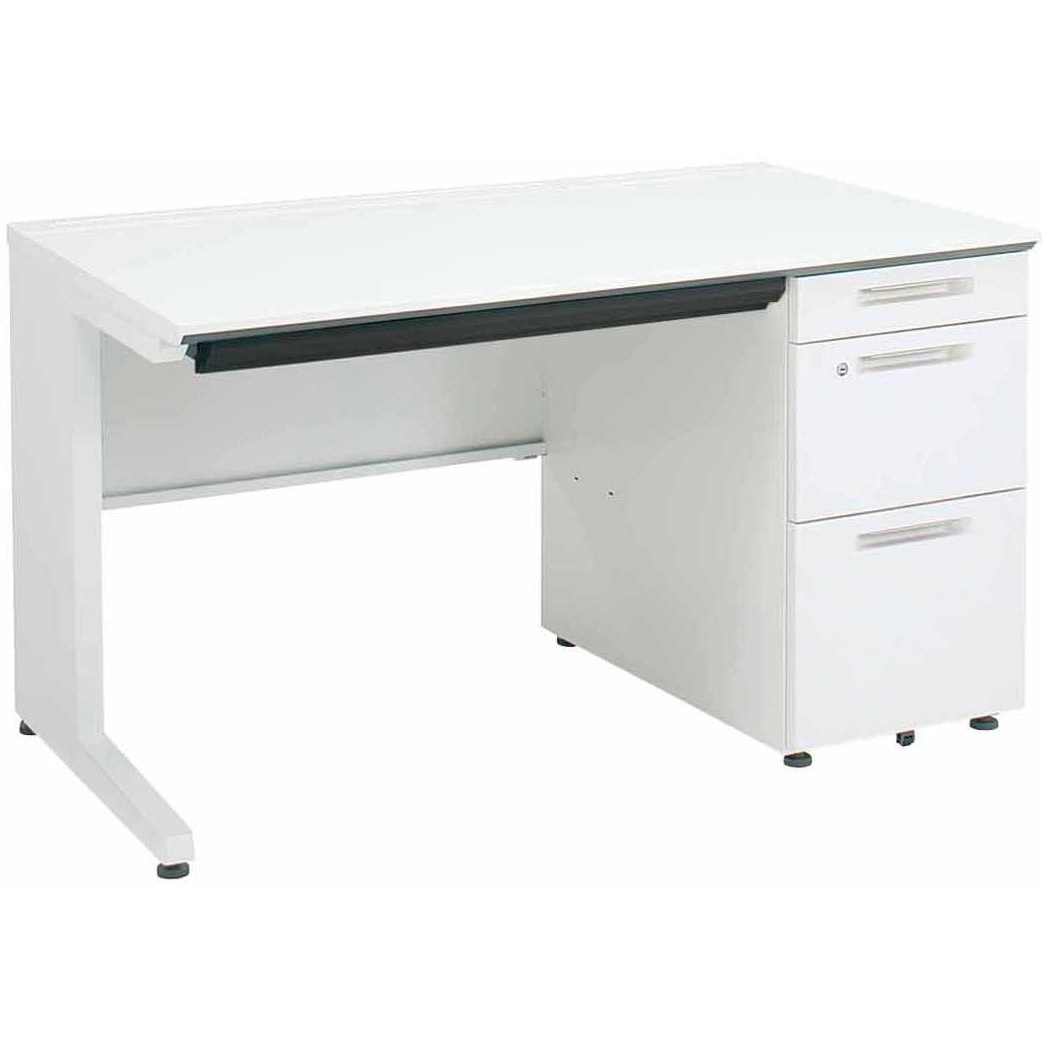 SD-ISN127LCBSPAWN3 ISデスクシステム 片袖デスクB4(配送・組立サービス付き) コクヨ 組立・設置・取付 高さ720mm幅1200mm奥行700mm  SD-ISN127LCBSPAWN3