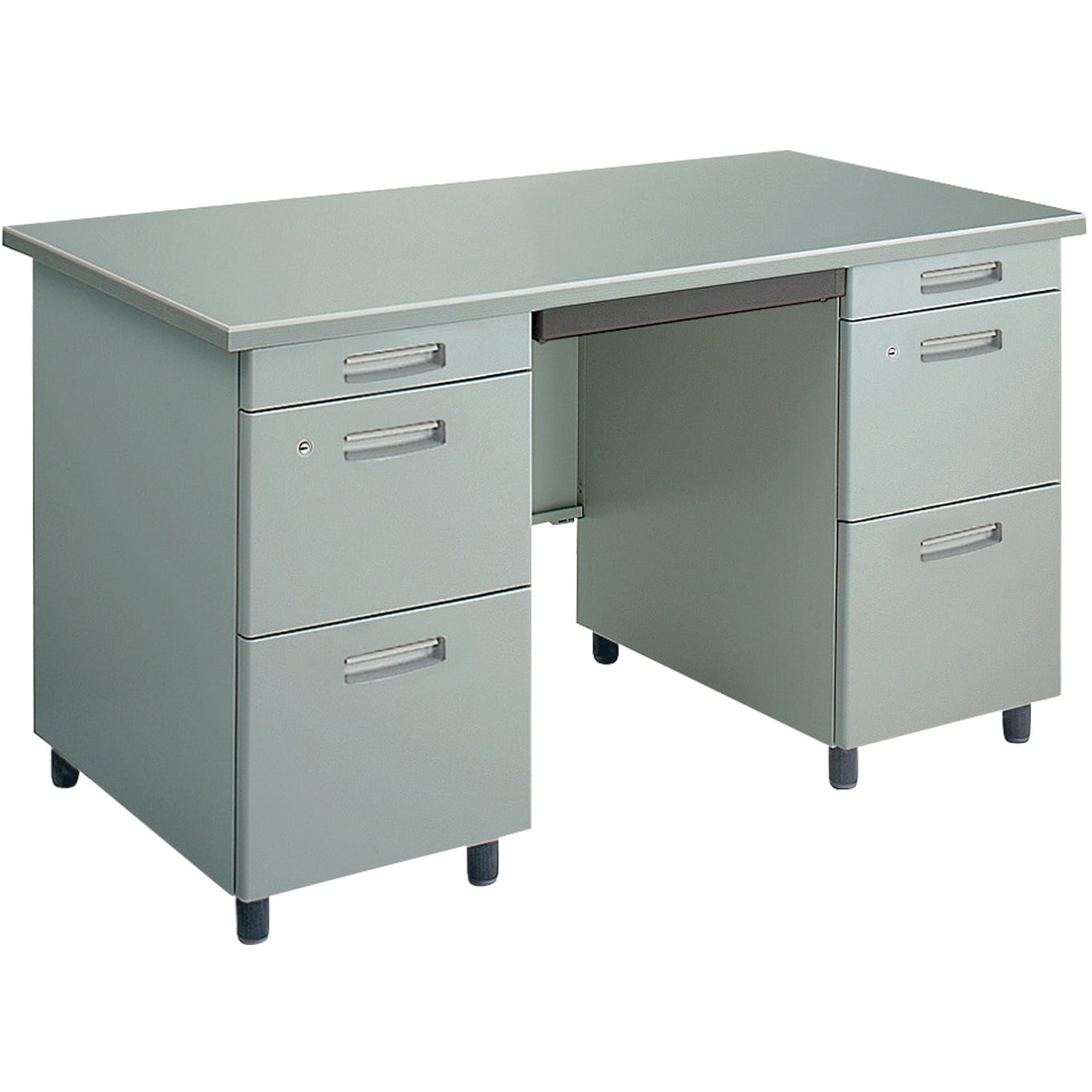 SD-SR3D33N3 事務用デスクSR型 両袖デスク旧JISサイズ(配送・組立サービス付き) コクヨ 高さ740mm幅1370mm奥行635mm  SD-SR3D33N3