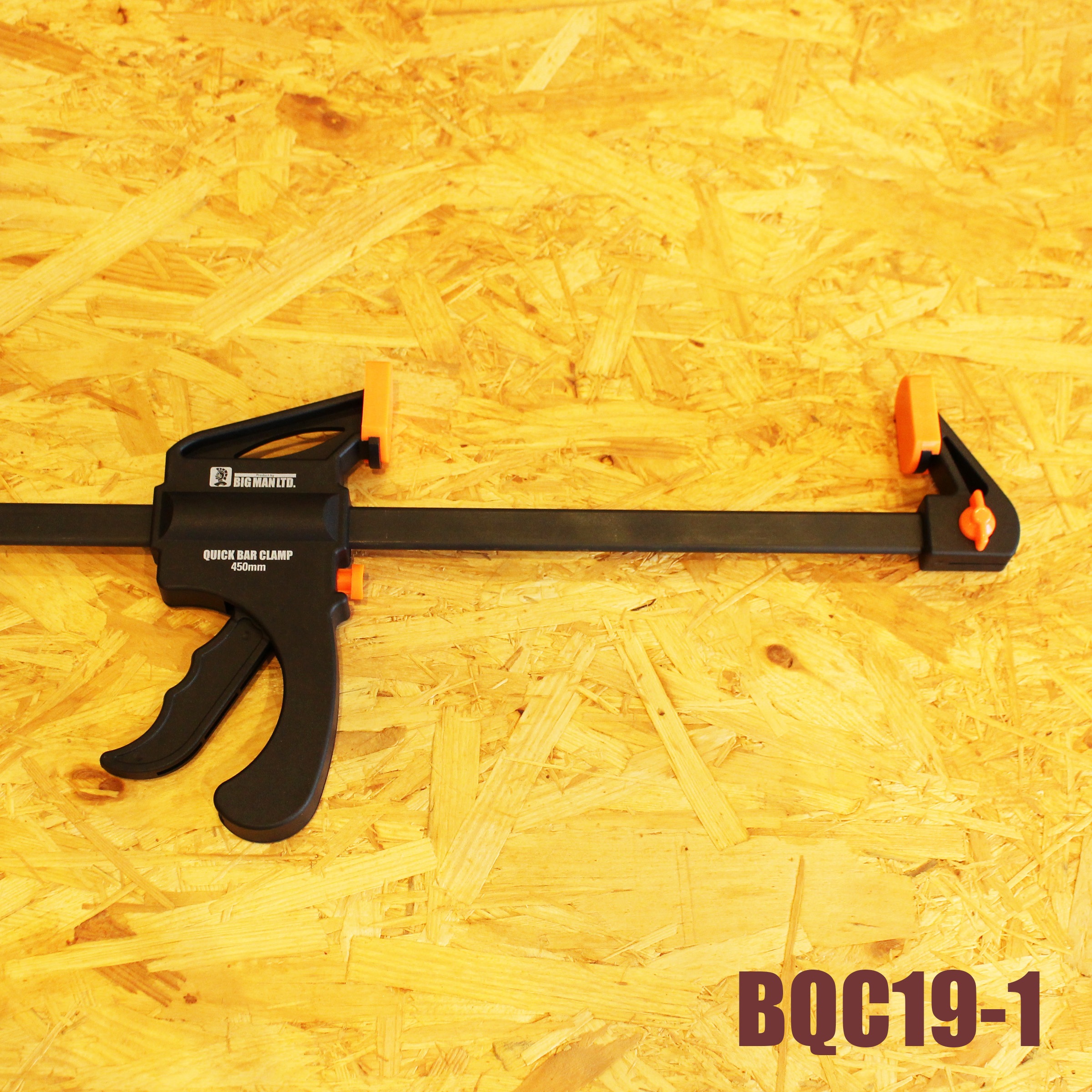 BQC19-1 クイックバークランプ BIGMAN(ビッグマン) クランプ幅0～450mm